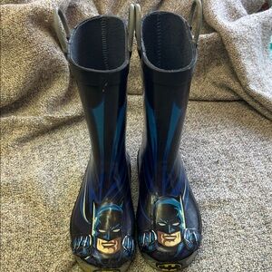 Western Chief Black and Blue Kids Boots